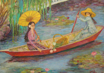 Under the Lotus Bridge