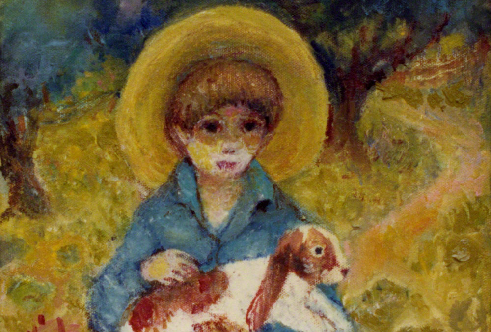 Boy with Rabbit